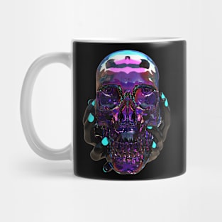 Holding the Crystal skull Mug